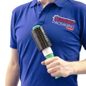 Mini Shrink Wrap Roll & Handle - Black